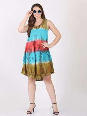 tie dye ladies wear dresses