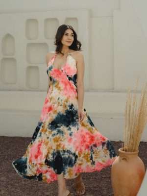 Backless Maxi Dress
