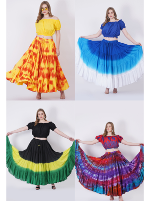 cotton maxi skirts