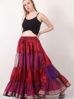 Women Plus Size Belly Dance Costume Skirts 10 pc pack