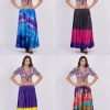Dip Dye Skirt Tribal Style Skirt 12 Yard