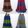 Women’s Premium Silk Printed Skirts Clearance Sale