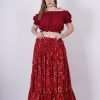 Red Polka Dot Skirts