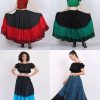 Women Dip Dye Skirt 25 yard Variation 37" Long