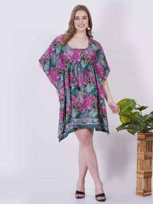Printed Poncho Beach Coverups for Summer