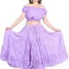 25 Yard Jaipur Tie Dye Skirts Lilac