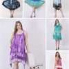 Women Sleeveless Midi Dress Casual Multiple Design -5 pc pack