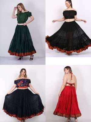 sari skirts