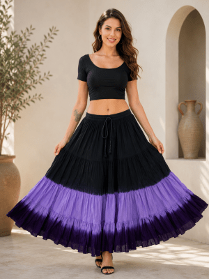 100 Percent Cotton Maxi Skirts for Women
