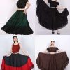 25 Yard Long Cotton Skirts for Women Variation 40" All Color