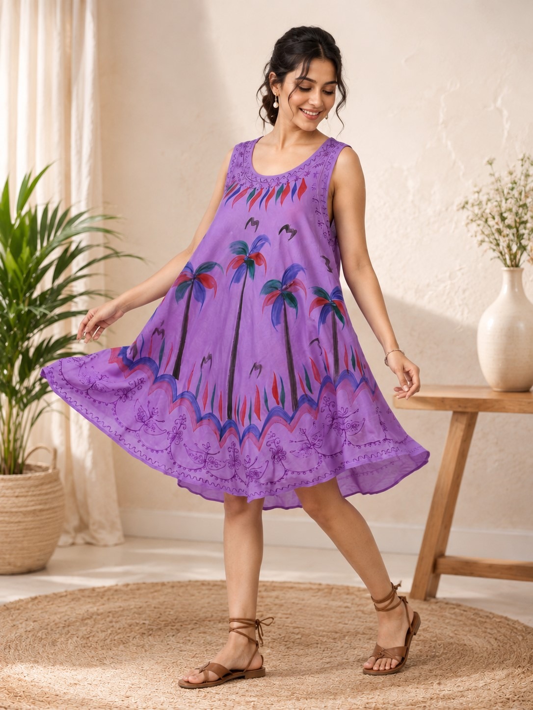 Wholesale Women Casual Rayon Midi Dresses Online