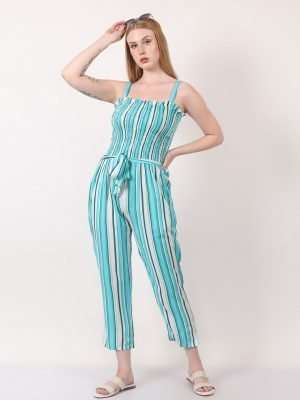 womens jumpsuit striped