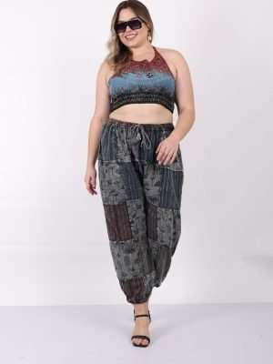 mushroom cotton pants