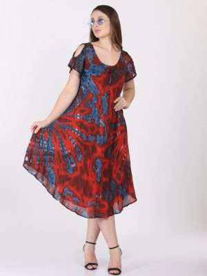 Wholesale Tie Dye Casual Dresses for Women Canada