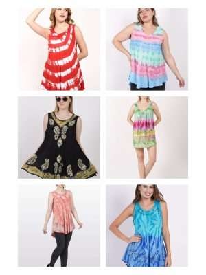 Wholesale Sleeveless Boutique Tops for Women 10 pc pack