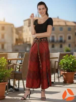 Australian Plus Size Sarong Wrap Pants -Hippy Pants Plus XL Size