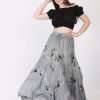 Rayon Embroidered Long Skirt Wholesale Lot