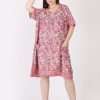 Silk Floral Print Kaftan Dress Wholesale Lot