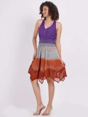 Women Casual Mini Short Halter Dresses Wholesale Lot - 100 pc pack