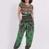 harem trousers silk