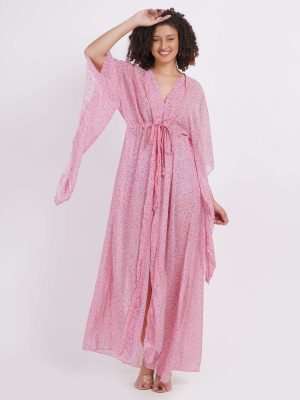 Women's New Look Sheer Beach Cover Up Kaftans - Pack of 05