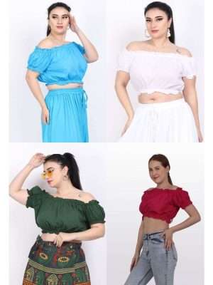 Women Plus Size Tribal Blouse Top
