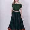 25 Yard Padma Skirt Wholesale Lot for Belly Dance - Green