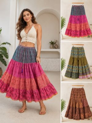 Tribal Belly Dance Skirt 16 Yard