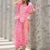 ladies 2 piece pajama set