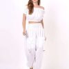 best white trouser pants