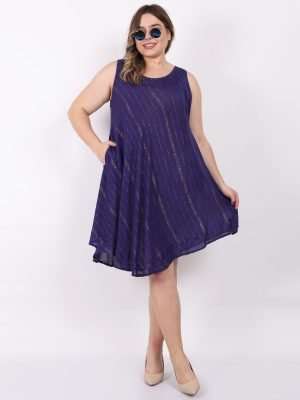 Plus Size Rayon Lurex Dresses Wholesale Lot