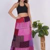 patchwork hippie skirt