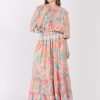 frill maxi dress