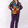 womens patchwork sweatshirt
