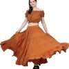 copper belly dance skirt