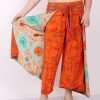 silk wide leg palazzo pants
