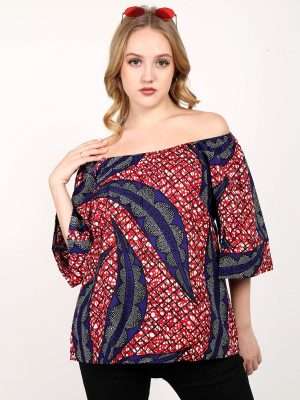 African print Tops for Ladies Wholesale Lot for Boutique -100 pc pack