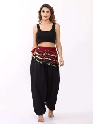 American Golden Coin Hip Scarves for Belly Dancing