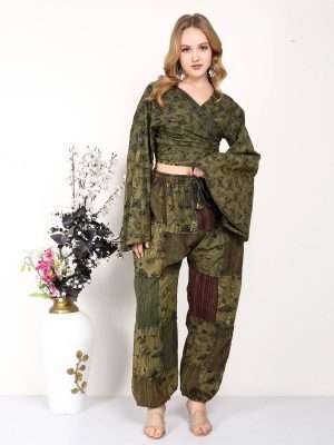 womens wrap top