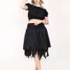 asymmetrical boho skirt