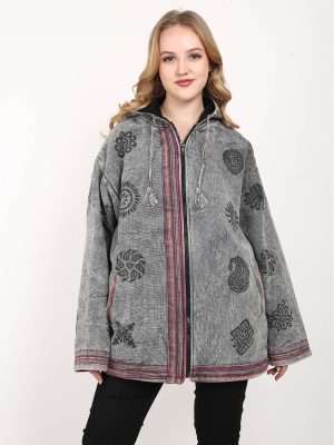 Wevez Womens Plus Size Winter Jackets with Pocket- 2 pc Pack