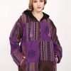 Wholesale Nepali Winter Jackets for Women Patchwork Pattern -3 pc pack