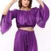 Off The Shoulder Long Sleeve Blouse Top Wholesale Lot