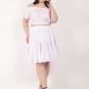 Women's High Elastic Waist Short Tennis Skirt