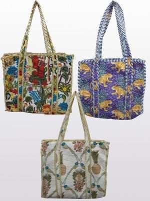 cotton rajasthani tote bag