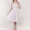 Women Strapless Midi Dress Casual Wholesale Lot