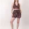 Halter Top and Shorts Floral Print Two Piece Outfits 50 pc pack