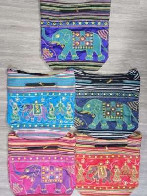 Bohemian Sling Crossbody Monk Bag - 10 Bag Set