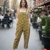 Vintage Cotton Women Kantha Jumpsuit Romper Overalls