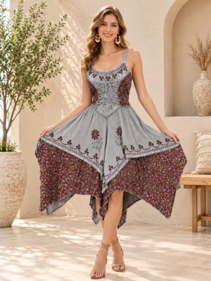 Women's Casual Handkerchief Hem Dress Wholesale Lot